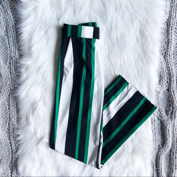 Fashion Nova Pants - Striped flare pants